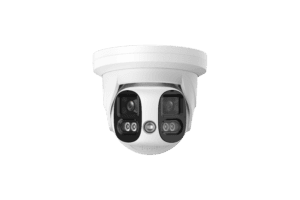 180° 2 × 4MP Network Red/Blue Strobe Turret